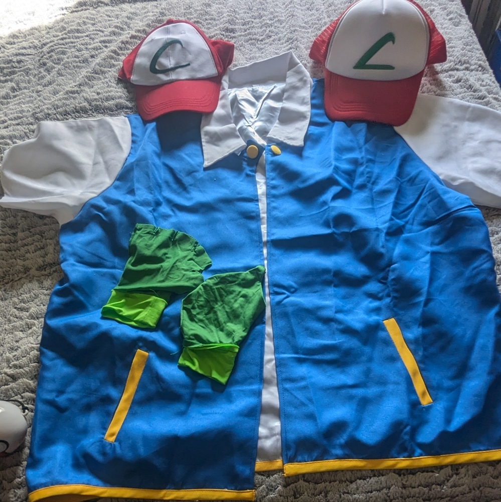 Couple costume Ash Ketchum and Pika Chu